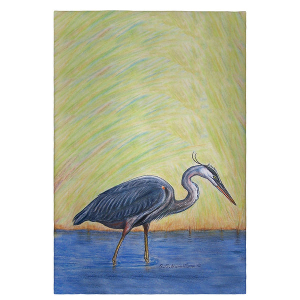 Great Blue Heron Guest Towel