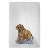 Yellow Lab Guest Towel