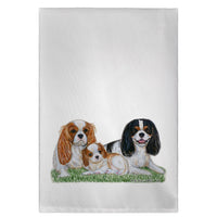 King Charles Spaniels Guest Towel