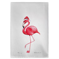 Flamingo Santa Guest Towel