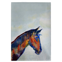 Blue Horse Guest Towel