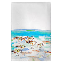 Seven Sanderlings Guest Towel