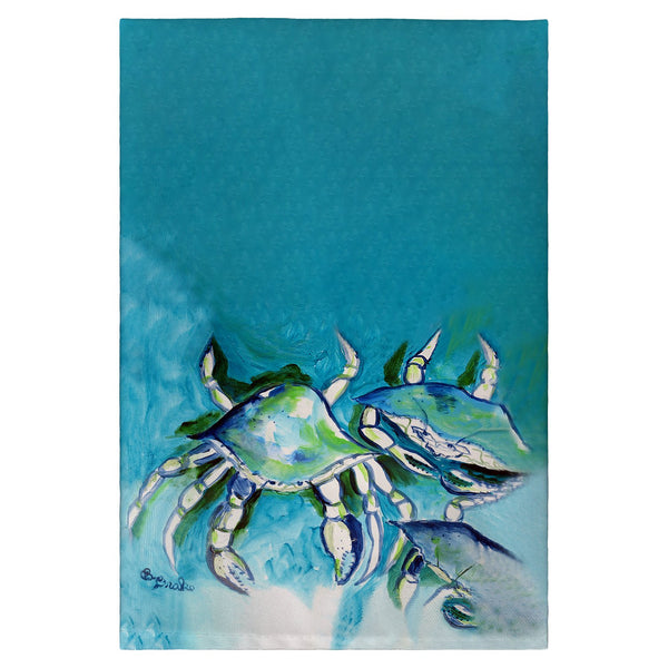 White Crabs Guest Towel