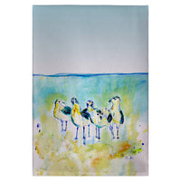 Abstract Gulls II Guest Towel