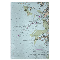 Crystal Bay to Homosassa Bay, MD Nautical Map Guest Towel