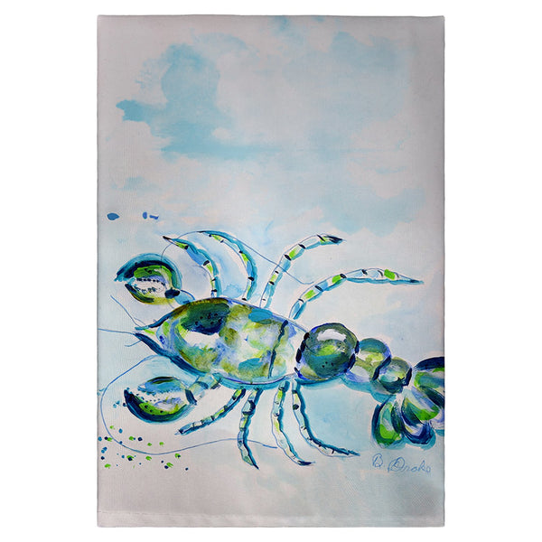 Blue Crayfish Guest Towel