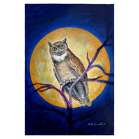 Owl in Moon Guest Towel