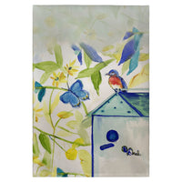 Blue Bird House Guest Towel