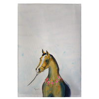 Horse and Garland Guest Towel