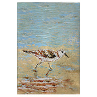 Lone Sandpiper Guest Towel