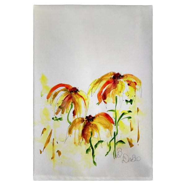 Yellow Flowers Guest Towel