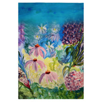 Pink Garden Guest Towel