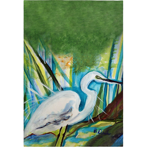 Betsy's Great Egret Guest Towel