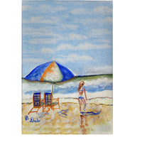 Beach Chairs & Girl Guest Towel