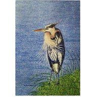 Windy Blue Heron Guest Towel