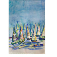 More Sailboats Guest Towel