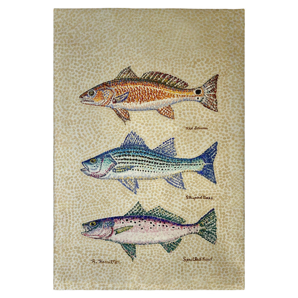 Creek Fish Guest Towel