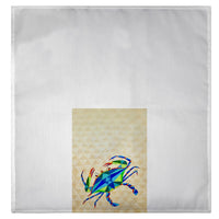 Geometric Crab Guest Towel