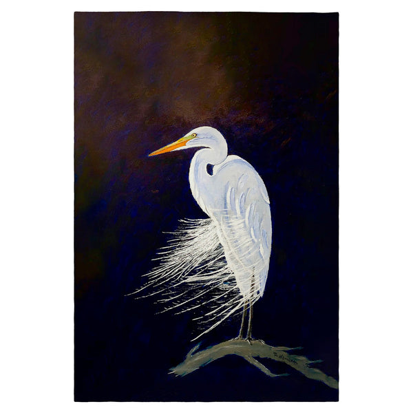 Egret Feathers Guest Towel