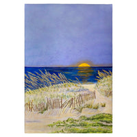 Sea Oates Moonrise Guest Towel