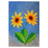 Dune Sunflowers Guest Towel