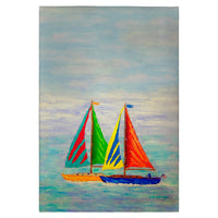 Sailboat Race Guest Towel