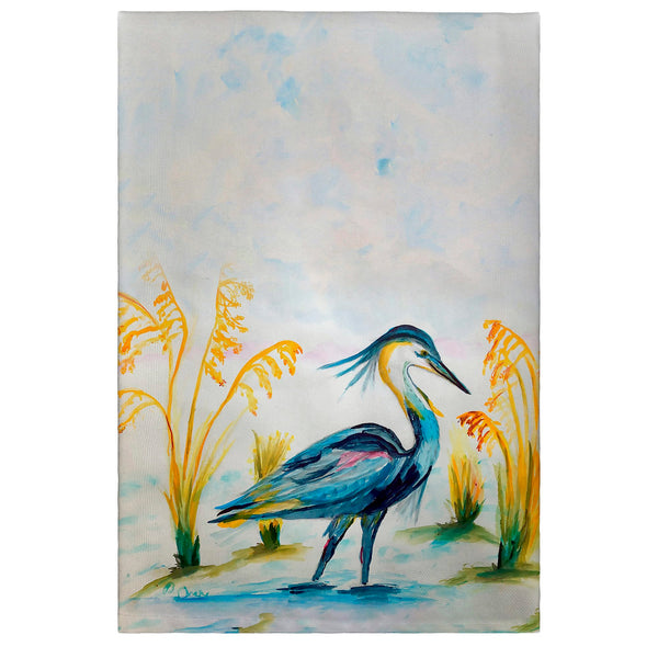 Stalking Blue Heron Guest Towel