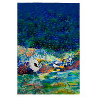 Colorful Cranes Guest Towel