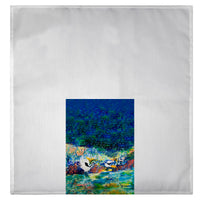 Colorful Cranes Guest Towel