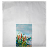 Dragonfly & Cattails Guest Towel