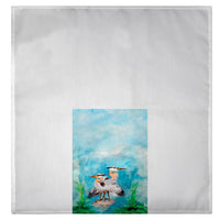 Mr & Mrs Blue Heron Guest Towel