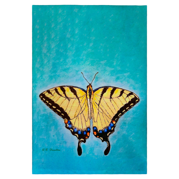 Spreadwing Tiger Swallowtail Guest Towel