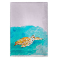 Brown Sea Turtle Guest Towel