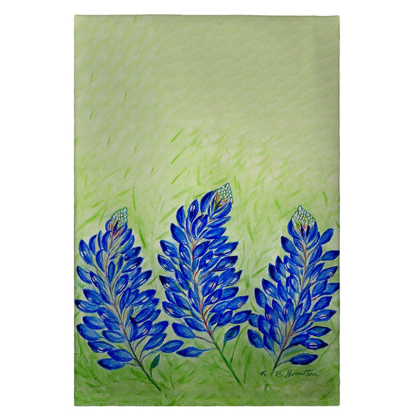 Blue Bonnets Guest Towel