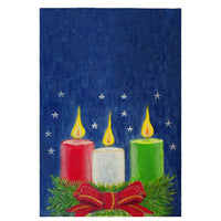 Christmas Candles Guest Towel