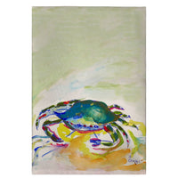 Green Crab Guest Towel