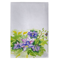 Clematis Guest Towel