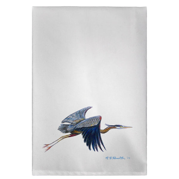 Eddie's Blue Heron Guest Towel