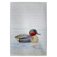 Green Wing Teal Guest Towel