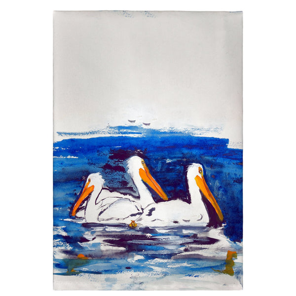 Three Pelicans Guest Towel