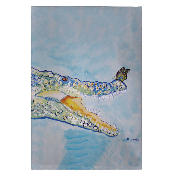 Croc and Butterfly Guest Towel