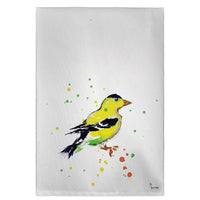 Betsy's Goldfinch Guest Towel