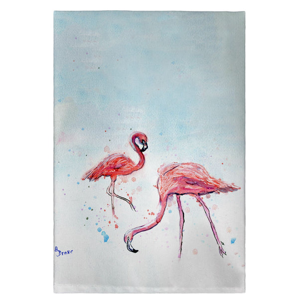 Funky Flamingos Guest Towel