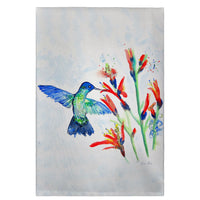 H Bird and Fire Plant Guest Towel