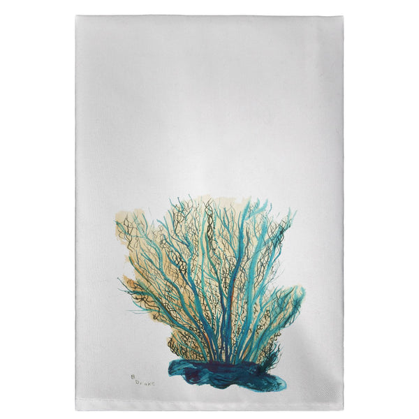 Blue Coral Guest Towel