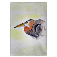 Heron Portrait Guest Towel