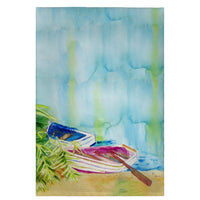 Watercolor Rowboats Guest Towel