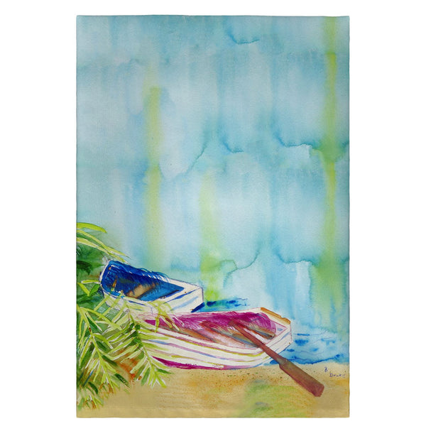 Watercolor Rowboats Guest Towel