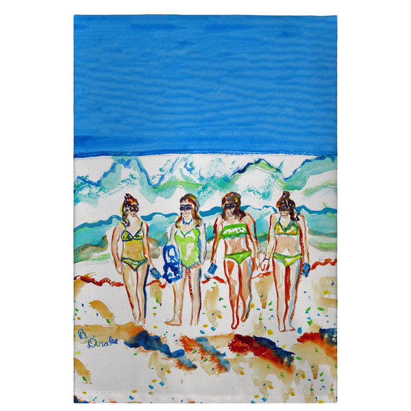 The Girls Walking Guest Towel