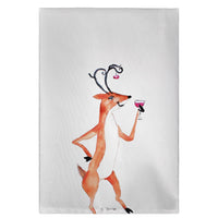 Drunk Deer Guest Towel